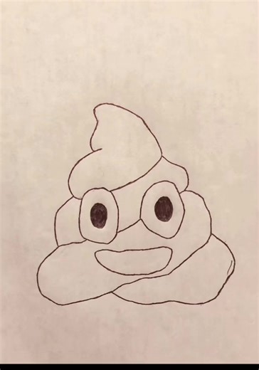 Rainbow 🌈 poop 💩 drawing ✍🏻 #rainbowpoop