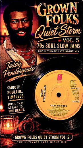 Why 'Close The Door' is the ultimate slow jam #soulmusic #teddypendergrass #rnb