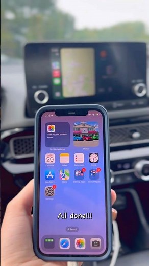 How to connect an iPhone and use AppleCarplay in a Honda civic!!#carhacks https://rockyridgeauto.com