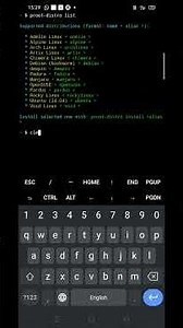 parrot os installing in termux