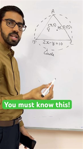 The Orthocentre Secret Nobody Teaches You 🤯 | Geometry Trick #jeeadvanced #jeemaths