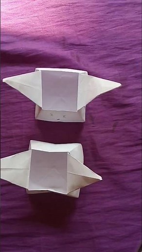 paper origami easy bunny box making