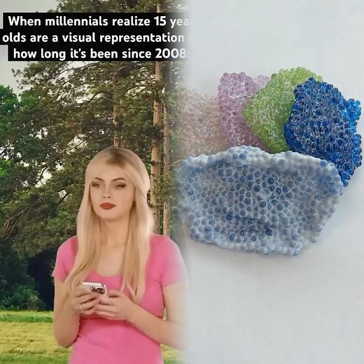 When #millennials realize 15 year olds are a visual representation of how long it's been since 2008!