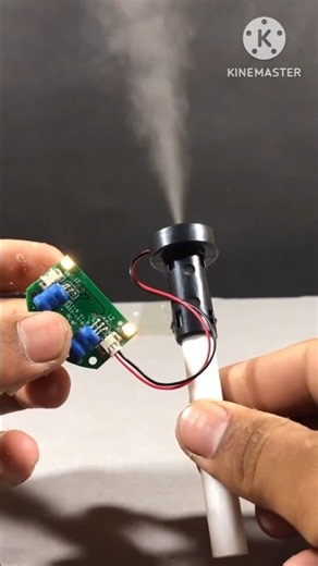 ​DIY Ultrasonic Mist Maker Module Testing & Circuit Setup #inventions