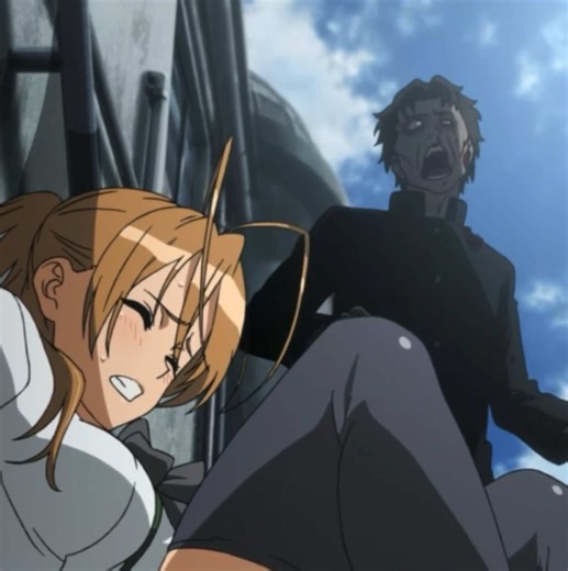 Zombie Apocalypse | Zombies invaded their Highschool 🔥 | Highschool of the Dead #fyp #animefyp #highschoolofthedead #zombieapocalypse #animerecommendation