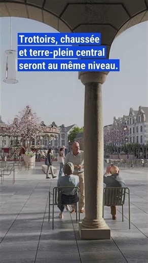 Voici à quoi pourrait ressembler la Grand-Place d’Arras sans voiture