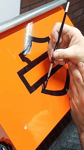 Please share 😎🎨🖌️ #handpainted #postviralシ #reels #viral #harleydavidson #motorcycle #toolbox #matcotools | Paul Doodle Pinstriping Hamilton