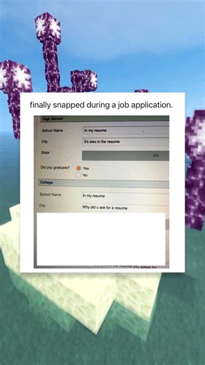 This Guy Was Trolling In His Job Application