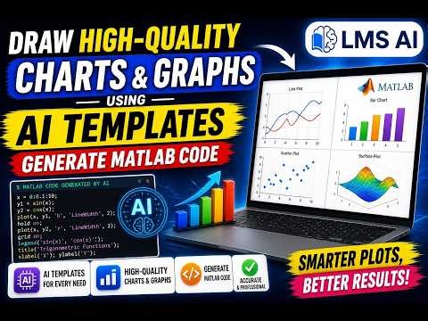 Generate Graphs, Charts, and MATLAB Code Instantly