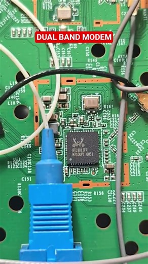 netlink dual band modem pcb #netlink #pcb #shorts #dualband #router