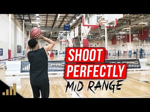 How to: Shoot A Basketball PERFECTLY Every Time From the Mid Range!! Basketball Shooting Drills
