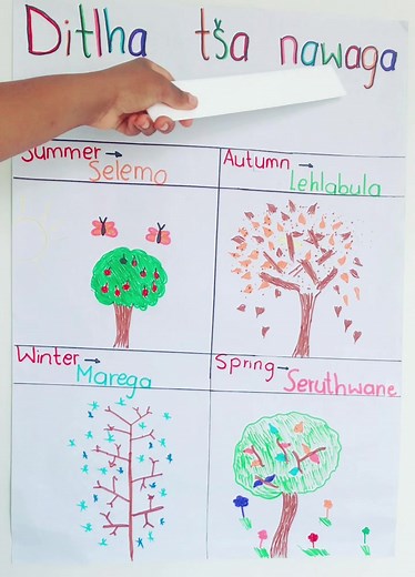 Explore the Seasons of the Year in Sepedi