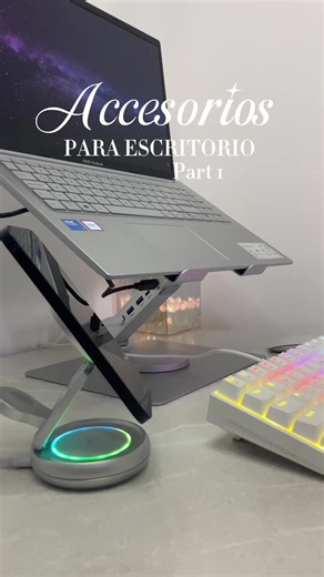 Soporte multifuncional para laptop y teclado mecánico: upgrade para tu escritorio