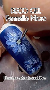 515K views · 2.9K reactions | Nail Art floreale eseguita con DECO...