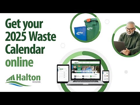 Get your Halton Waste Collection Calendar online!