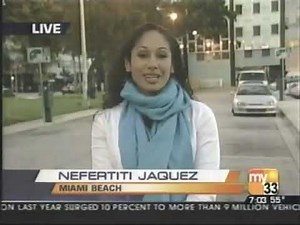 WBFS TV My 33 Morning News Miami January 28, 2007