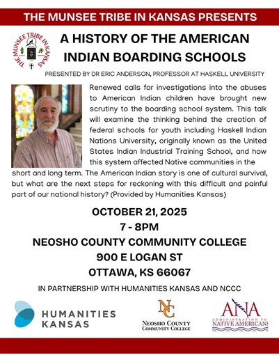 Investigations into the abuses to American Indian children have brought new scrutiny to the boarding school system. This talk examines the thinking behind the creation of federal schools for youth including Haskell Indian Nations University, originally known as the United States Indian Industrial Training School, and how this system affected Native communities in the short and long term. The American Indian story is one of cultural survival, but what are the next steps for reckoning with this di