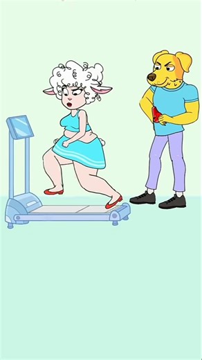 Treadmill injection: Impossible date 😍 Android X iOS #shorts​