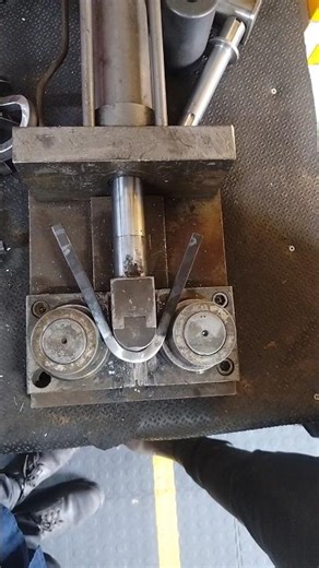 HOW TO PERFORM MECHANICAL BEND TESTING USING A 40MM FORMER ON HYDRAULIC PRESSING MACHINE