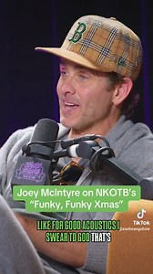Joey McIntyre on NKOTB's Funky Funky Xmas | NEW KIDS NEWS
