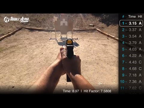 USPSA Classifier CM 13-05 “Tick-Tock”