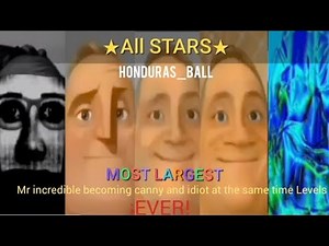 Mr incredible becoming canny and idiot at the same time all stars (remastered and updated)