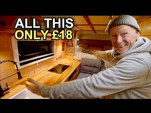 I Transformed My Camper Van Mini Kitchen for Only £18! Great Campervan kitchen idea