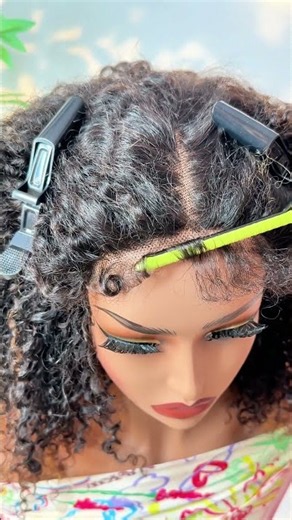 Baby hairs laid, lace blended, curls ready ✨