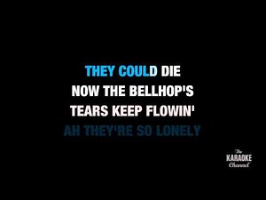 Heartbreak Hotel in the Style of "Elvis Presley" karaoke video with lyrics (no lead vocal)