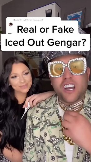 Gengar Pendant Diamond Testing | Real or Fake Iced Out Chain