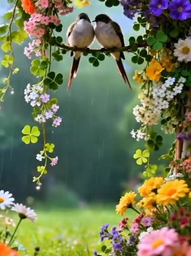 ‏#birds #flowers #videobackground #livewallpaper #foryou