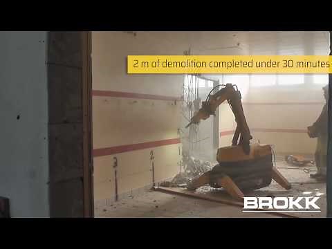 Brokk 70 takes demolition to the next level