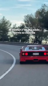 El doloroso accidente del Ferrari F40 de Lando Norris en Mónaco: un Supercar que no puede ser tomado a broma. Parece que alguien subestimó el turbo lag del motor V8 turboalimentado. 😅 | Car and Driver