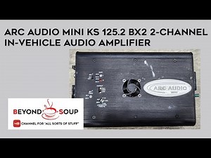 Arc Audio Mini KS 125.2 BX2 In-vehicle Small Motorcycle ATV Car Amplifier