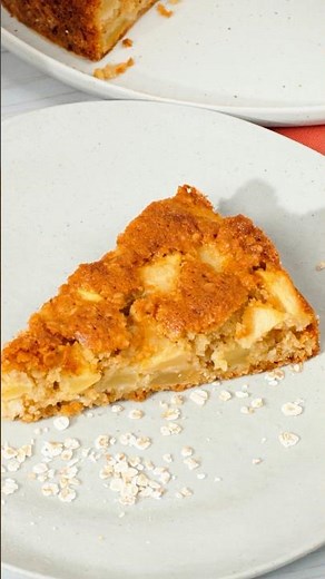Apfel-Haferflocken-Kuchen 🍏🍰| Saftiger Rührkuchen | Einfach Backen