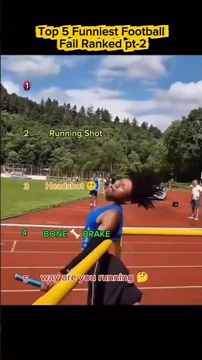 Top 5 Most Hilarious Football Fails Ever! 😂 | Part-2 Ranked #footballfails #rankingvideo #shorts