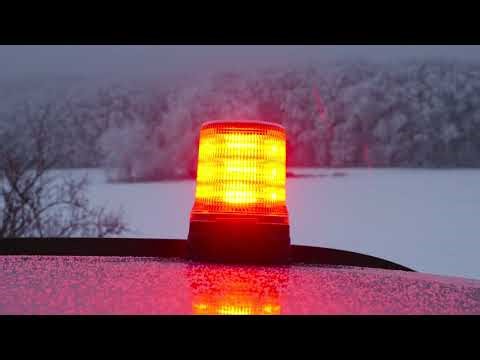 Hänsch Movia SL in Rot im Schnee ❄️🚨 Raptors LED Technik Heckwarnsystem Backstorm 2023 4K