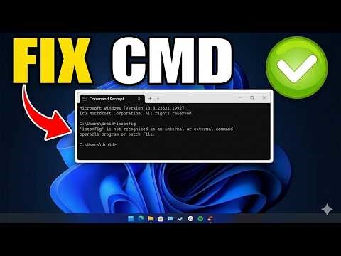 How To Fix Command Prompt (CMD) Not Working / Opening