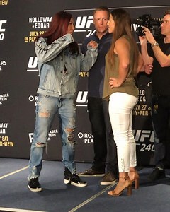 15K views · 171 reactions | Cyborg vs. Spencer faceoff. | Ariel Helwani | Facebook