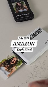 Comment JULY to shop this mini photo printer. . #photoprinter #amazonhome #amazonfinds #amazonhome #amazonfinds #amazon #amazongadgets #amazonhomefinds | Vintage White Farmhouse