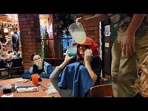 Harper Loves Forrest Gump at the Magic Time Machine Restaurant!