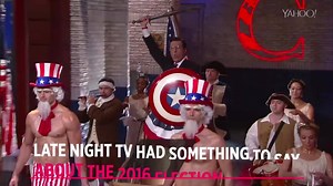 67K views · 90 reactions | Look back at the best late-night campaign coverage of 2016, starring The Late Show with Stephen Colbert, Full Frontal with Samantha Bee, Last Week Tonight with John Oliver & The Daily Show. | Yahoo News | Facebook