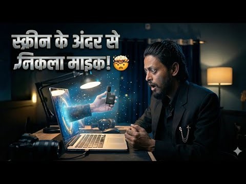 Laptop Screen Se Nikala Mic VFX Magic! 🤯 | Impossible VFX Short Film