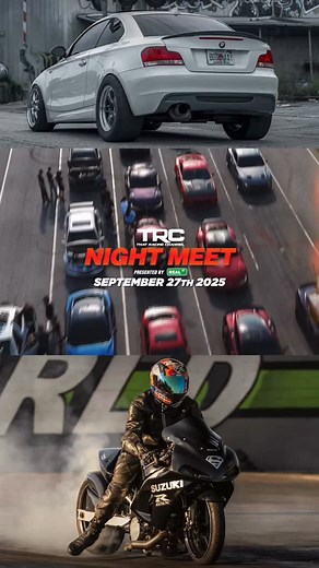 Let’s go RACING! TRC NIGHT🌙MEET @orlandospeedworlddragway Drag Racing, Roll Racing, Drifting, and Car show! Sept 27th presented by @realstreetperformance Spectator Gates open: 3PM TICKETS AVAILABLE NOW! (Link in bio) $25 for single spectator ticket at the gate (Pre-purchase tickets online) $50 VIP Parking Admission (limited space) $50 Racer Tech Card (Includes both drag and roll racing driver admission) $50 Drift Tech Card KIDS 10 and under FREE 🚨NEW Addition CLASS RACING: (16 car cap each cla