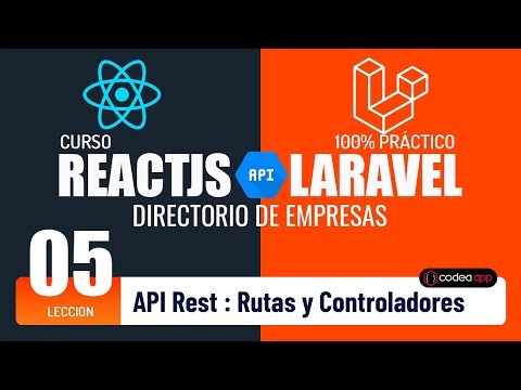 React JS and Laravel Course 👉 Routes and Controllers 👈 Programming a Business Directory