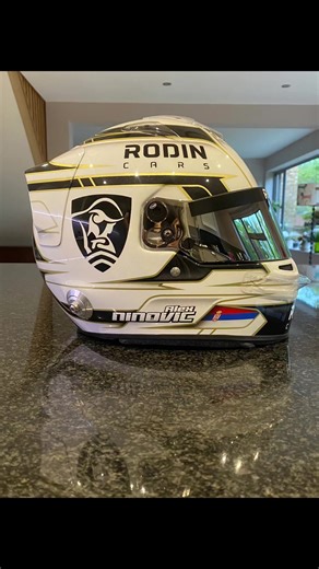 2024 British F4 Helmet Design with Rodin Cars