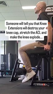 I used to think knee extensions were a big red flag too 🚩 Then I started listening to @doclsmack @erikmeirapt and others much smarter then me, read more, tested more, and watched what actually helped people. Well-programmed knee extensions (and their friends: squats, leg press, Bulgarians, step ups) are often part of the solution for knee pain, not the cause. It’s not “good vs bad” exercises. It’s “appropriate vs inappropriate” load for that person, on that day. Share this with someone who’s be