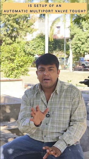 Automatic Multiport Valve setup tough nahi hai! Bas basic settings ✔️💧 #watersoftener