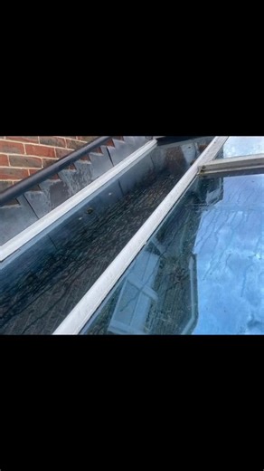 ☀️ Big difference on this conservatory roof clean! All moss and grime gone glass, frames and roof now spotless 👌 Taking bookings this week for window and conservatory cleans. Message for a free quote limited slots available! | Austin Window Cleaning