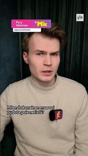 Miten kokonaisen maan voi pudottaa pois netistä – ja miksi? #ylemix #uutiset
